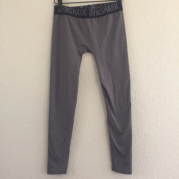 Gymshark Fit Seamless Legging Grey SZ Med - Picture 1 of 4